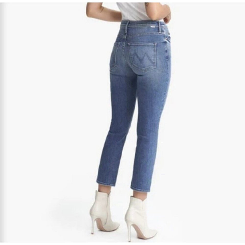 Mother Denim Mid Rise Dazzler Ankle Jeans Size 29 blue NWT